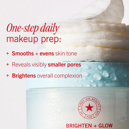 compostable, single-use pad format for zero-mess application