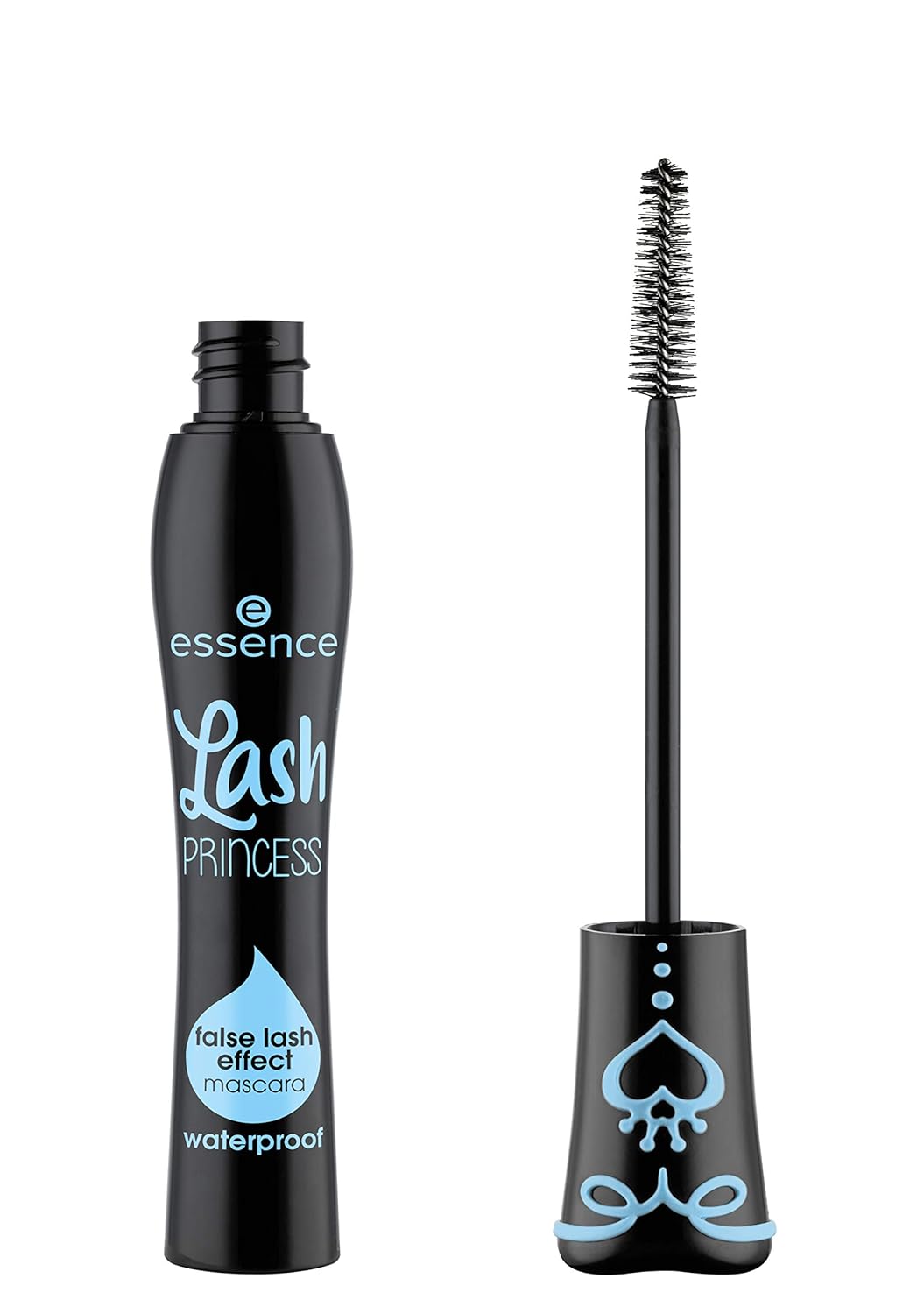conic-shaped straight fiber brush designed to coat, separate, and lift every lash for length and volume