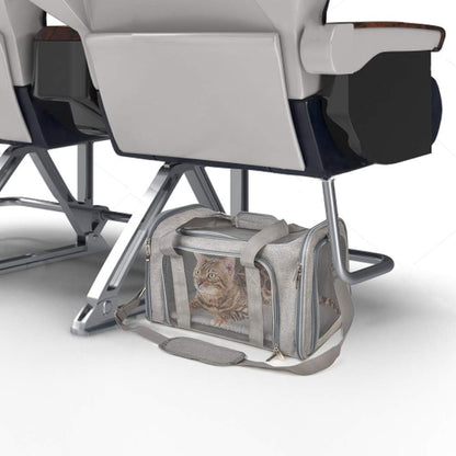 connecting loop handles that double as car seat belt anchors or luggage straps