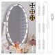 White - 18 Dimmable Strips