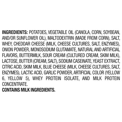 contains buttermilk, whey, and real cheddar cheese in the seasoning