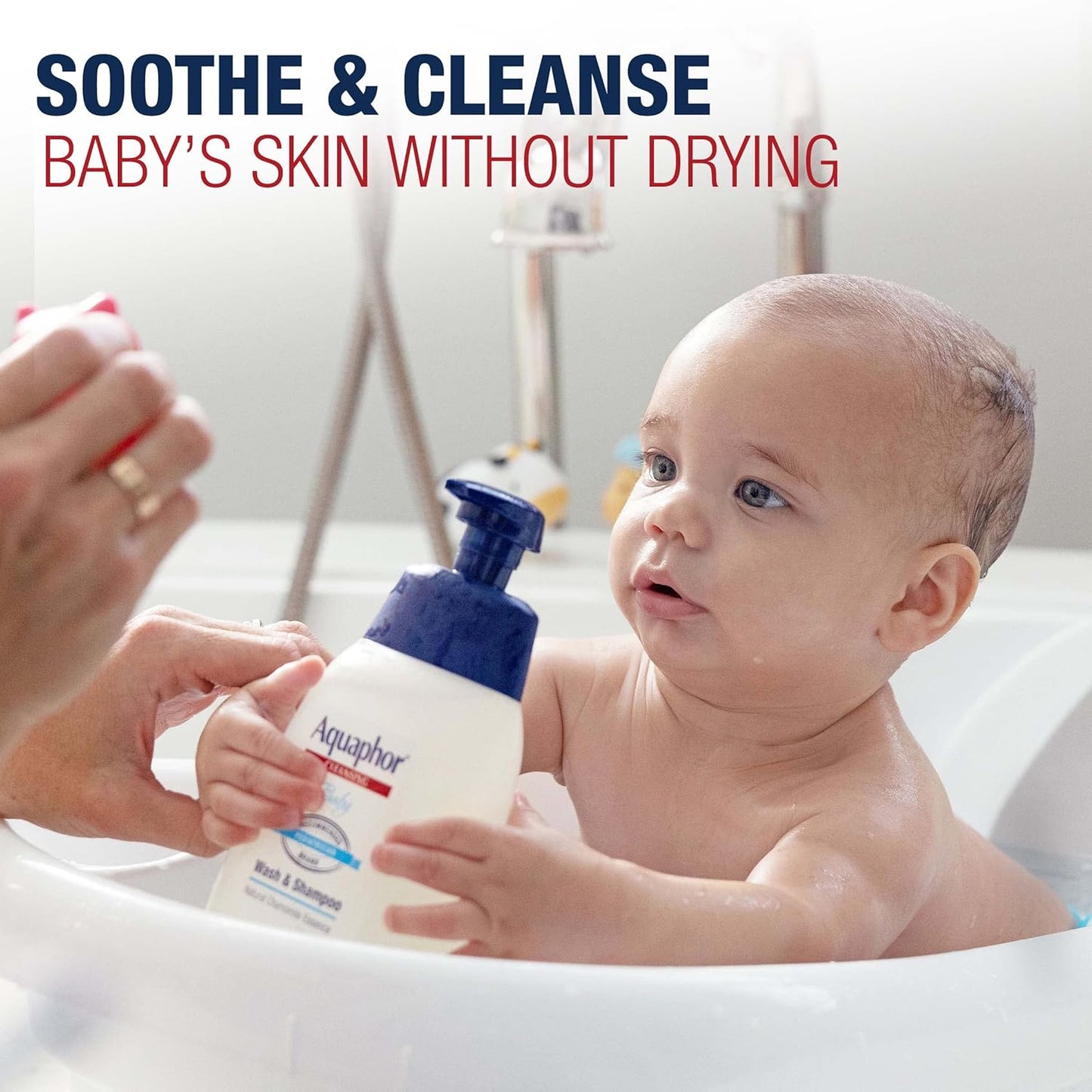 contains provitamin b5 to cleanse without drying