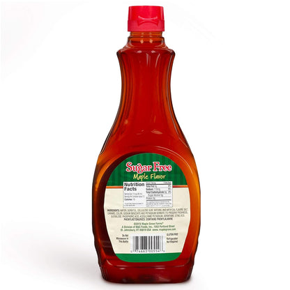 contains sorbitol for body and mouthfeel without sugar