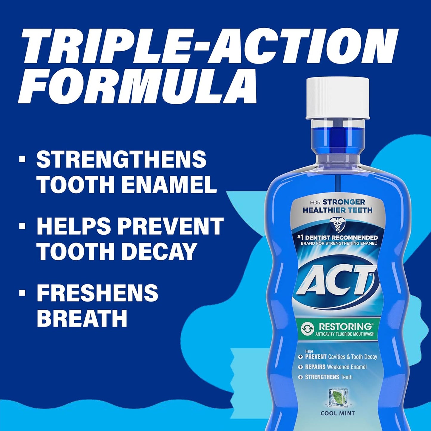 cool mint flavor for fresh breath