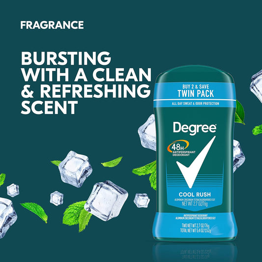 cool rush crisp, arctic-fresh scent profile