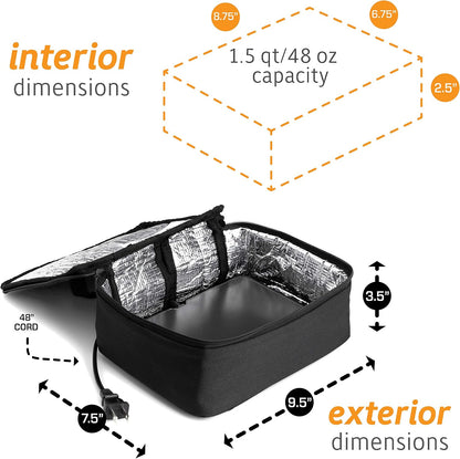 cool-touch nylon exterior for safe handling in shared spaces