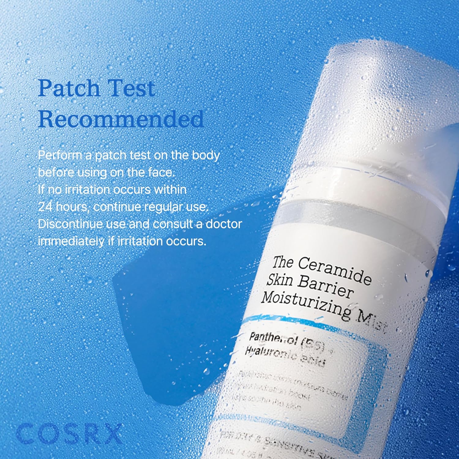 COSRX Barrier Cream Face Mist – Soothing Ceramide Mist for Mindful Self-Care Routine, Sensitive Skin Hydrator 4.06 fl.oz