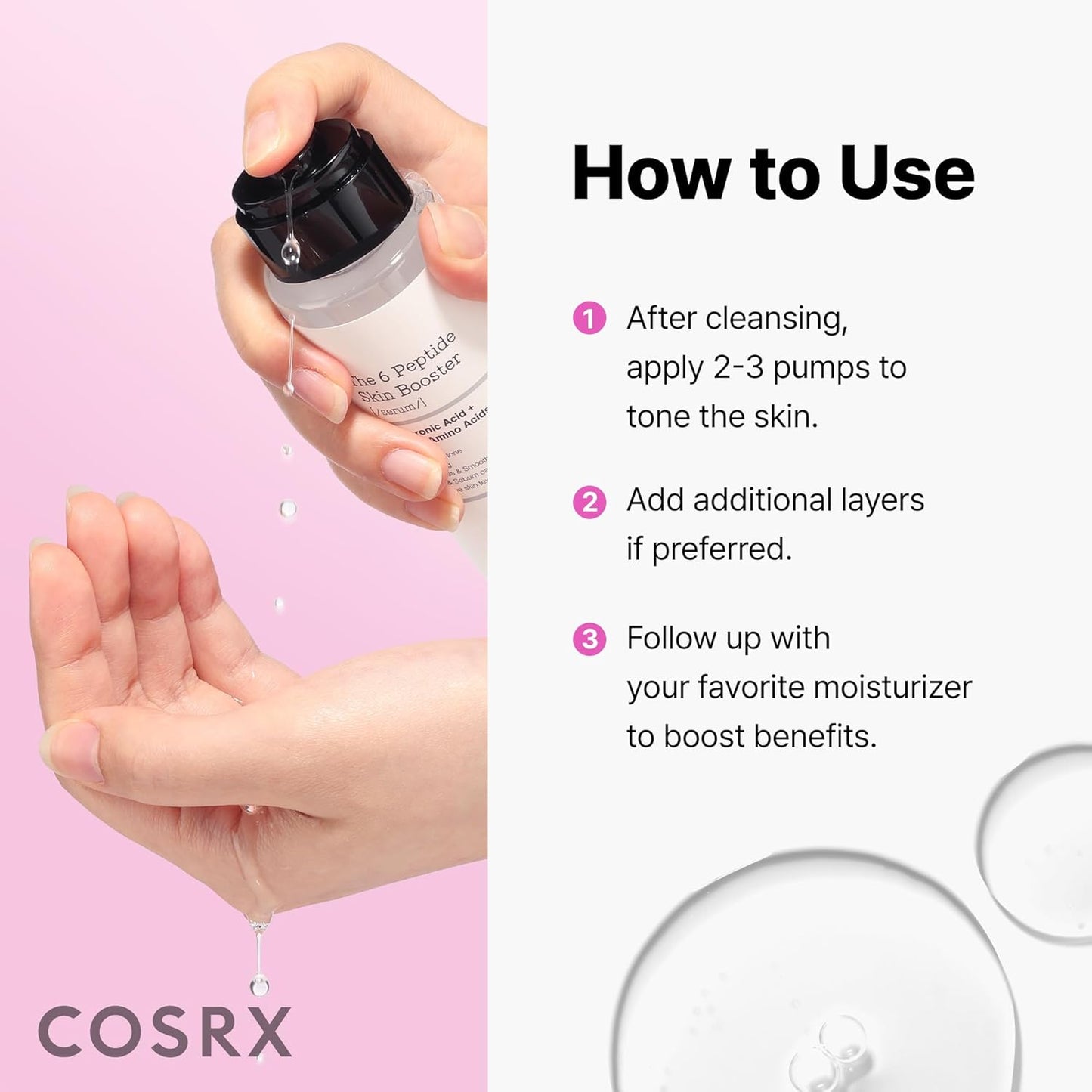 COSRX Collagen Toner Serum – Elegant Birthday Gift for Mom, Wife, or Grandma with Anti-Aging Peptides