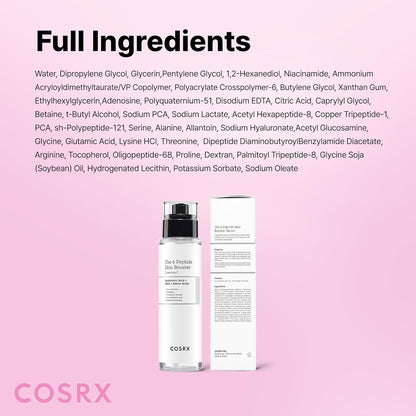 COSRX Collagen Toner Serum – Elegant Birthday Gift for Mom, Wife, or Grandma with Anti-Aging Peptides