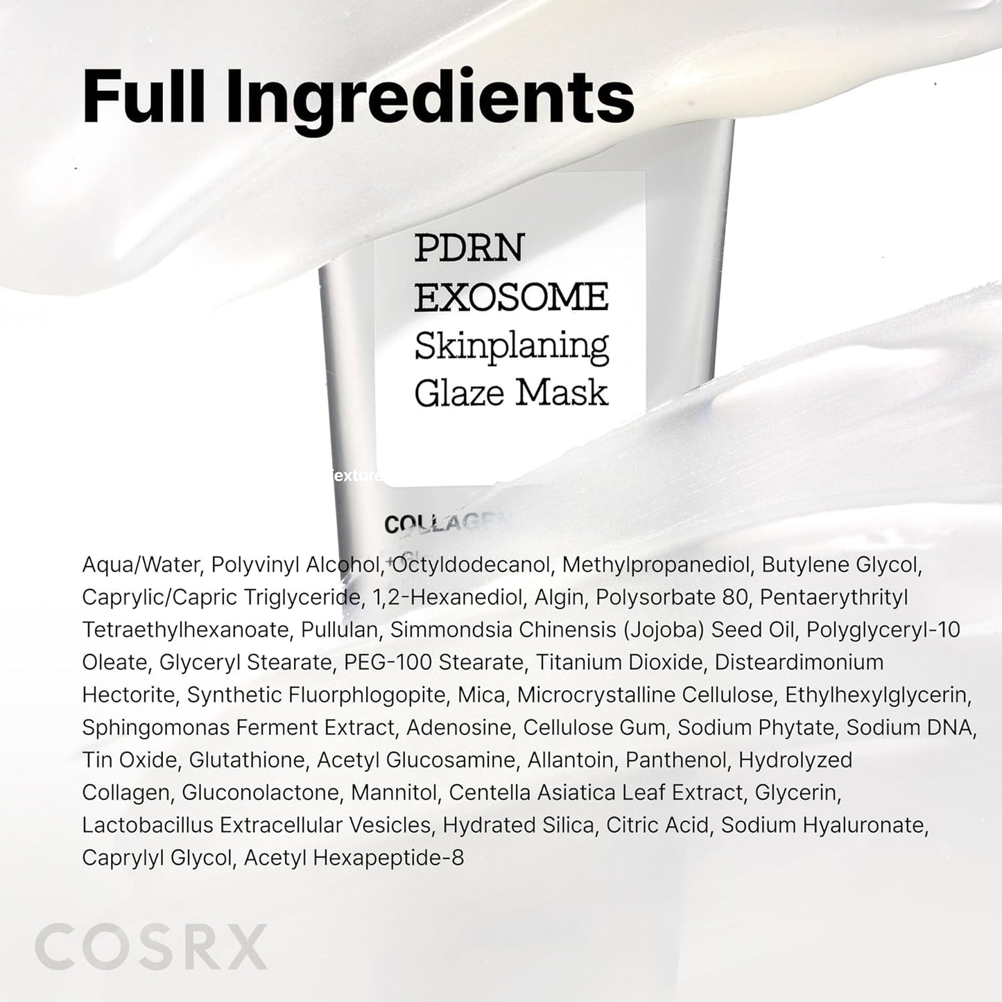 COSRX PDRN Exosome Glaze Wrapping Mask – Premium K-Beauty Anti-Aging Treatment for Vanity Mirror Station