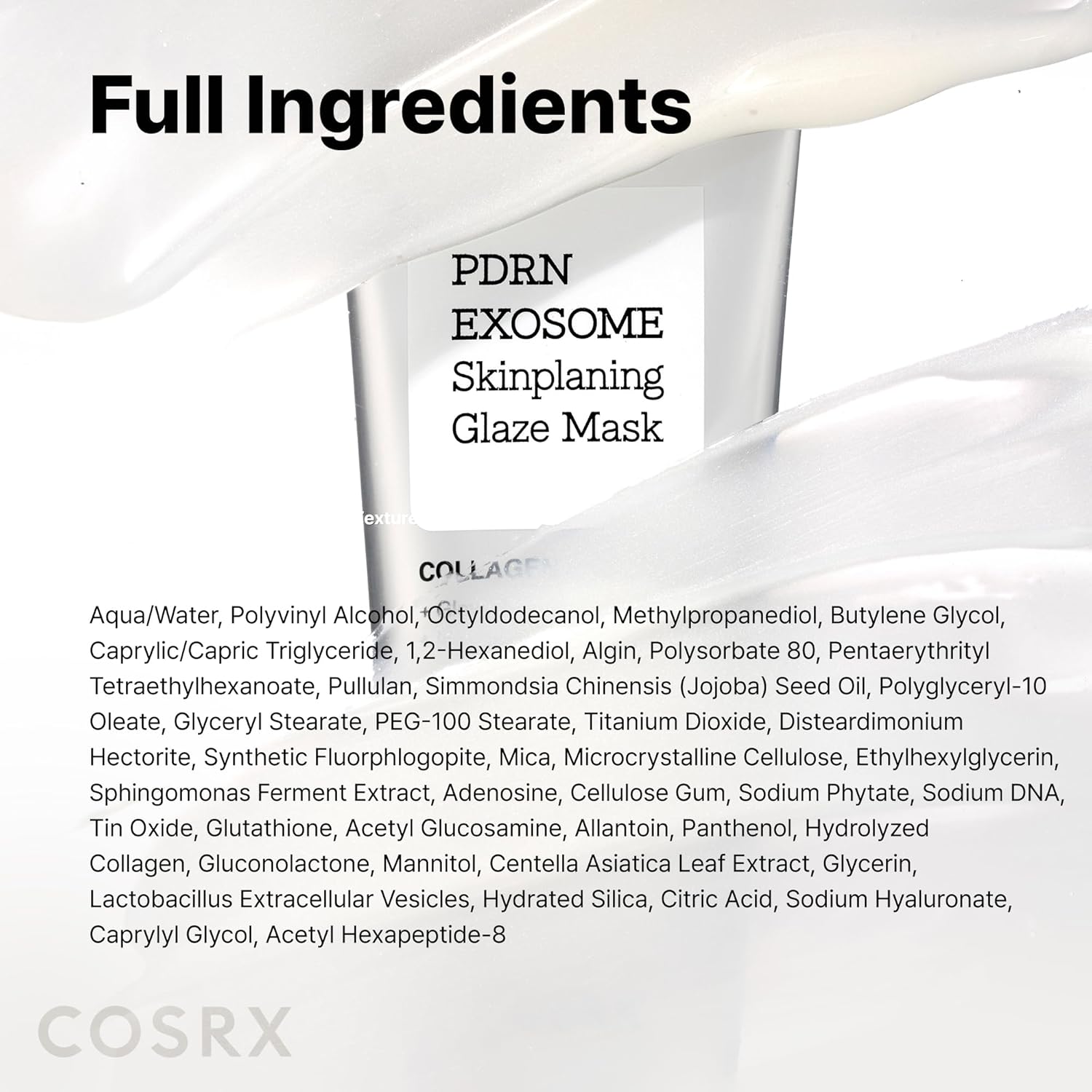 COSRX PDRN Exosome Glaze Wrapping Mask – Premium K-Beauty Anti-Aging Treatment for Vanity Mirror Station