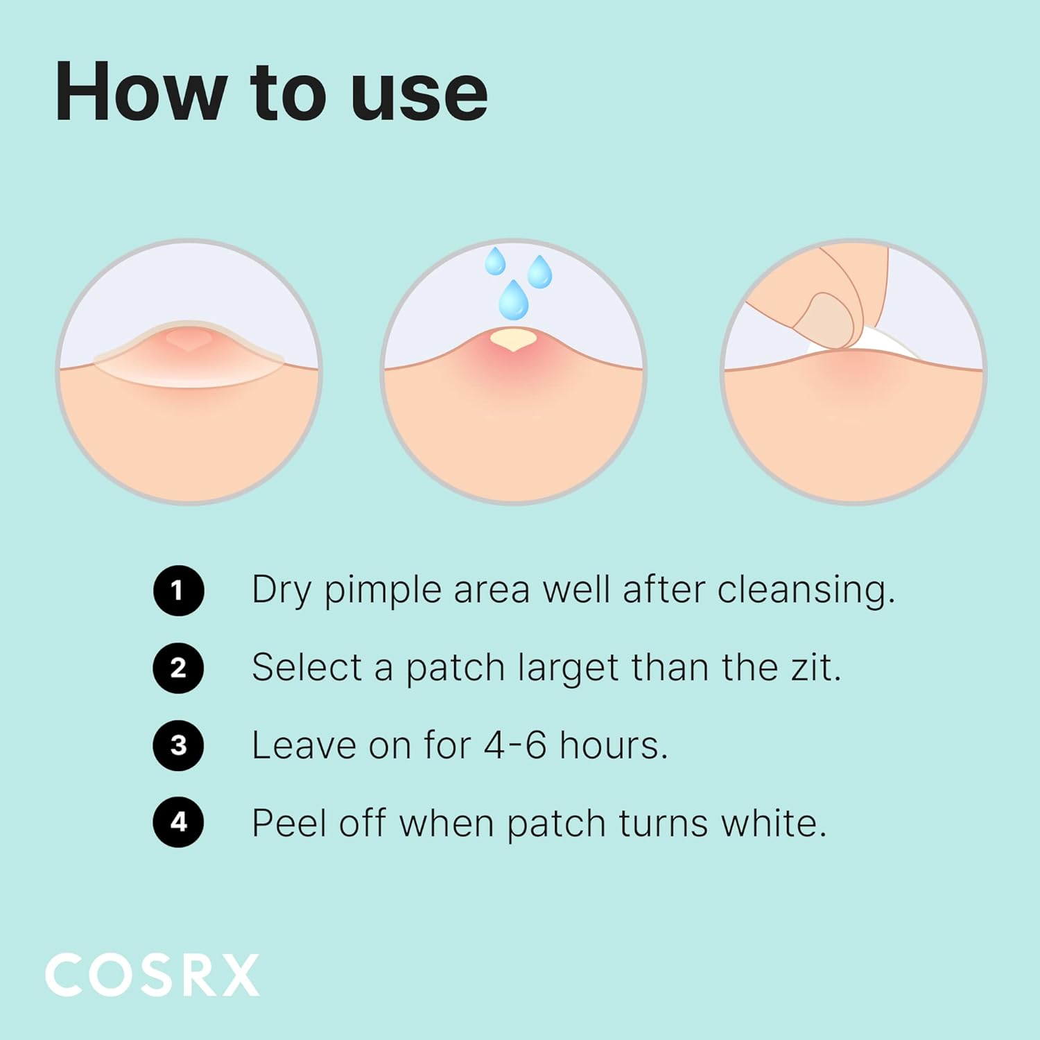 COSRX Pimple Patch Original – Self-Care Wind Down for Stress-Related Zits, Overnight Absorbing Hydrocolloid