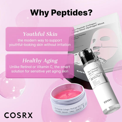 COSRX Pink Peptides Hydrogel Mask – Clean Beauty Staple for an Uncluttered Bathroom Counter