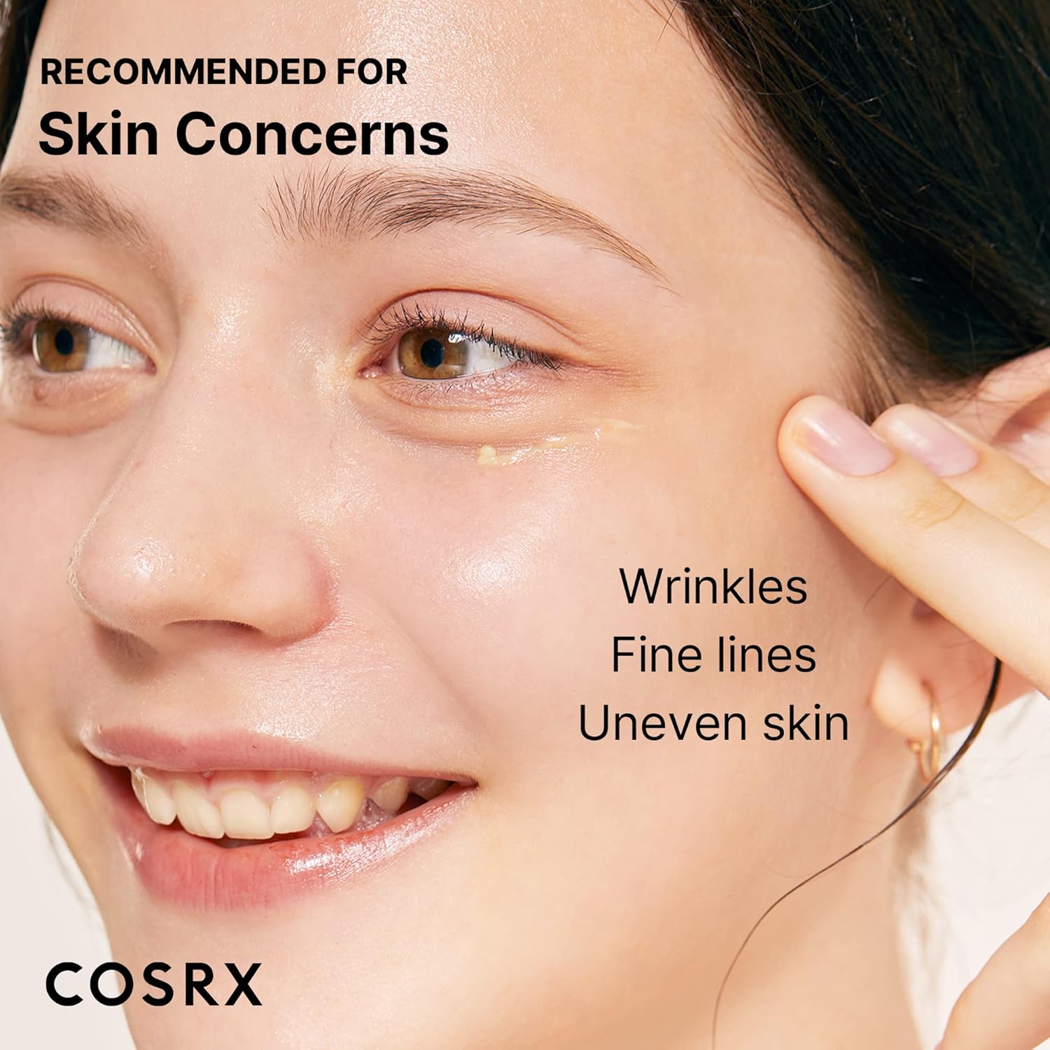 COSRX Retinol 0.1 Cream – Bedtime Skincare Self-Care Step to Smooth Fine Lines Around Eyes