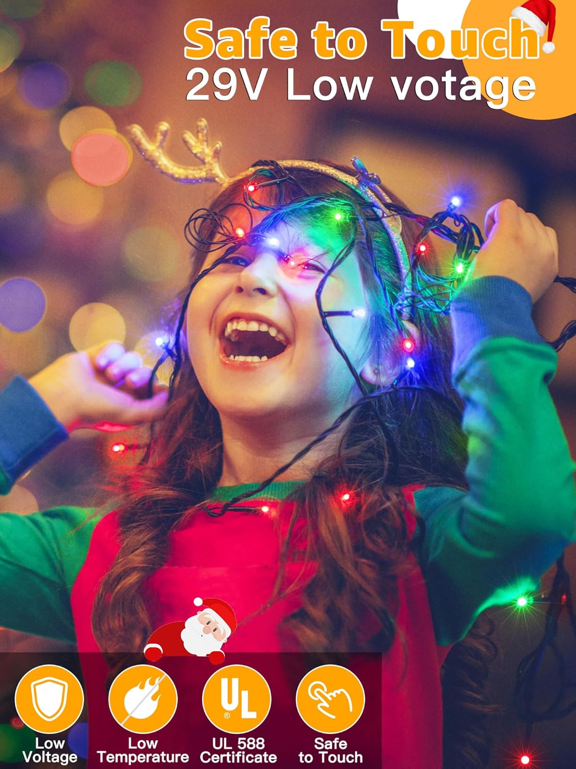 CozyHOME 1000 LED Fairy Lights – Aesthetic Indoor Home Décor for Bedroom Canopy, Dorm Walls & Bookshelf Glow