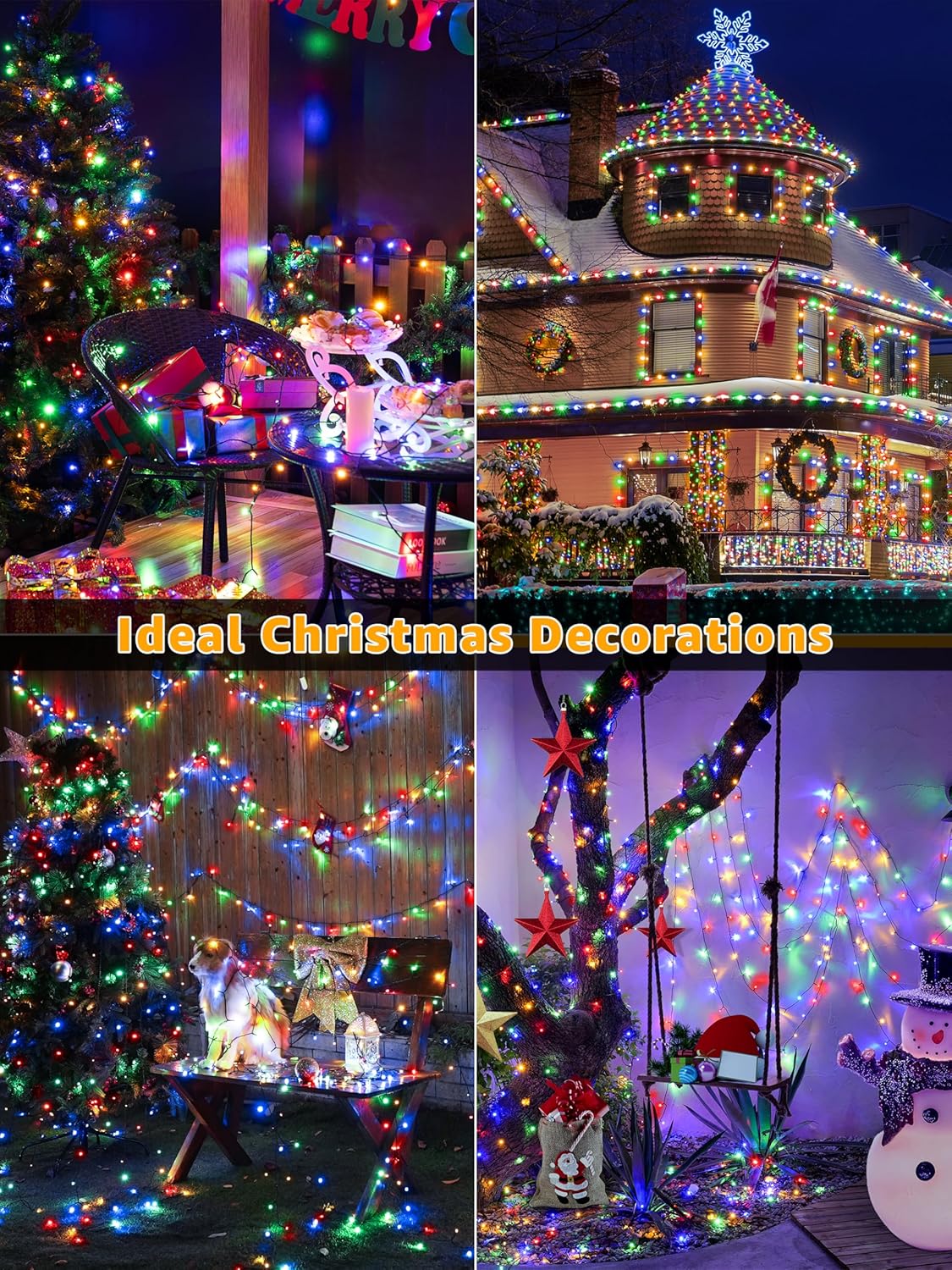 CozyHOME 1000 LED Fairy Lights – Aesthetic Indoor Home Décor for Bedroom Canopy, Dorm Walls & Bookshelf Glow