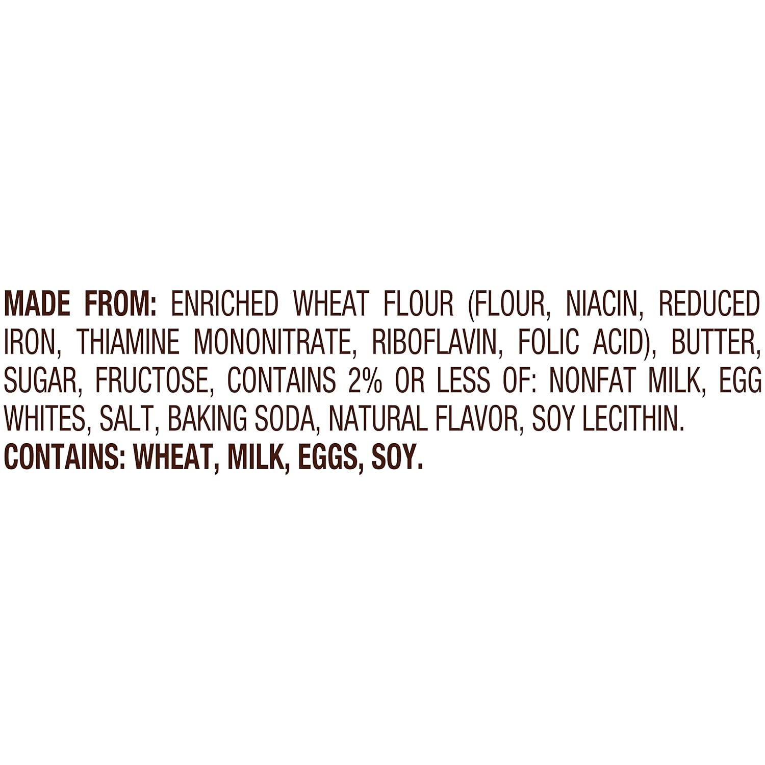 crafted by pepperidge farm bakers using carefully selected quality ingredients