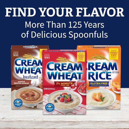 Cream of Wheat Original Hot Cereal – Iron and Calcium Wellness Breakfast for the Home Cooking Ritual