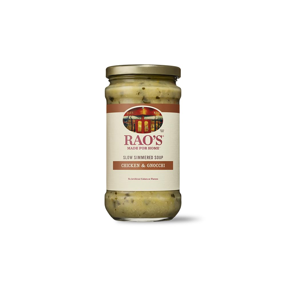creamy chicken broth base in authentic italian style