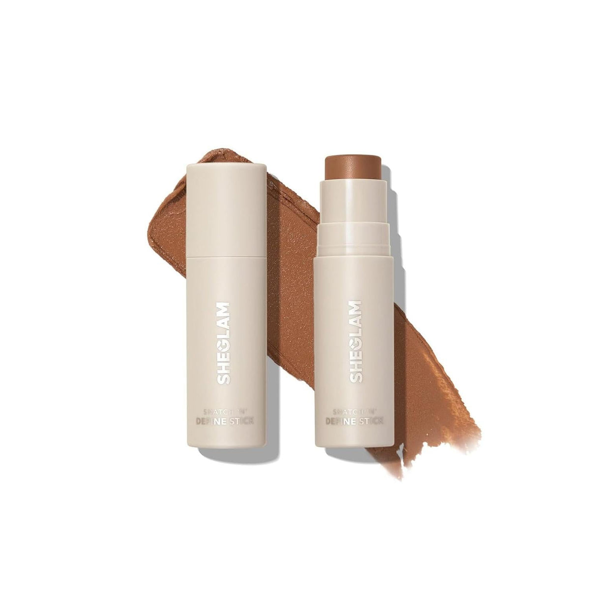 creamy lightweight stick format with built-in applicator for direct face application