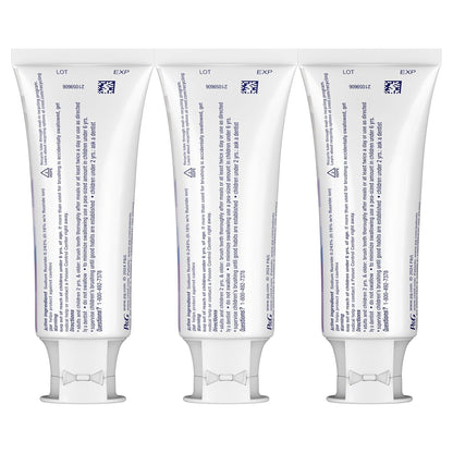 Crest 3D White Brilliance Bright Mint Toothpaste – Three Tube Whitening Set for a Clean, Uncluttered Bathroom Counter