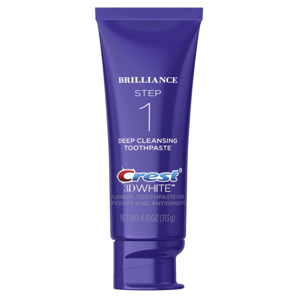 Crest 3D White Luxury Oral Care Duo – Elegantly Designed Teeth Whitening for the Sophisticated Bathroom