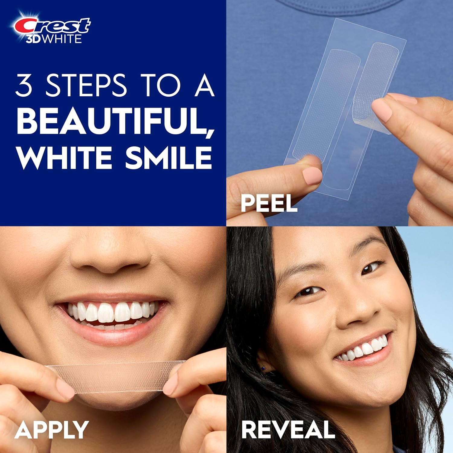 Crest 3D Whitestrips Professional Effects – Daily Whitening Treatment for a Radiant Smile & Mindful Morning Routine