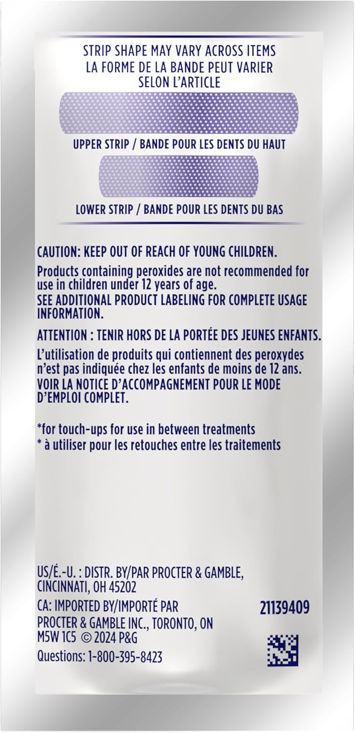 Crest 3D Whitestrips Professional Effects – Daily Whitening Treatment for a Radiant Smile & Mindful Morning Routine