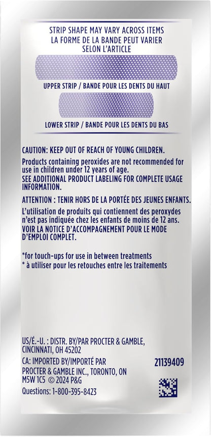Crest 3D Whitestrips Professional Effects – Daily Whitening Treatment for a Radiant Smile & Mindful Morning Routine