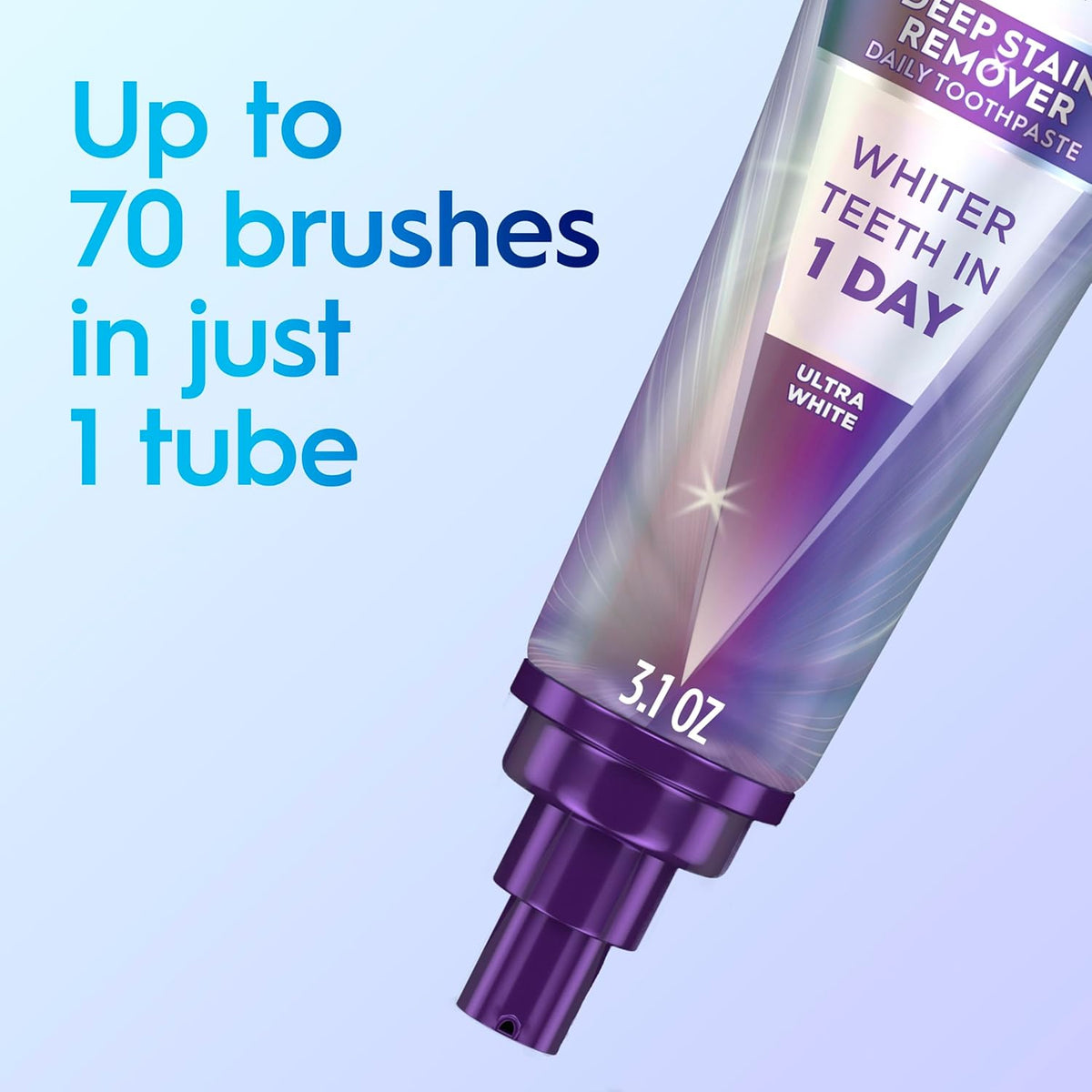Crest 3DWhite Brilliance Ultra White Toothpaste – Mindful Evening Routine Upgrade for Sensitive Teeth