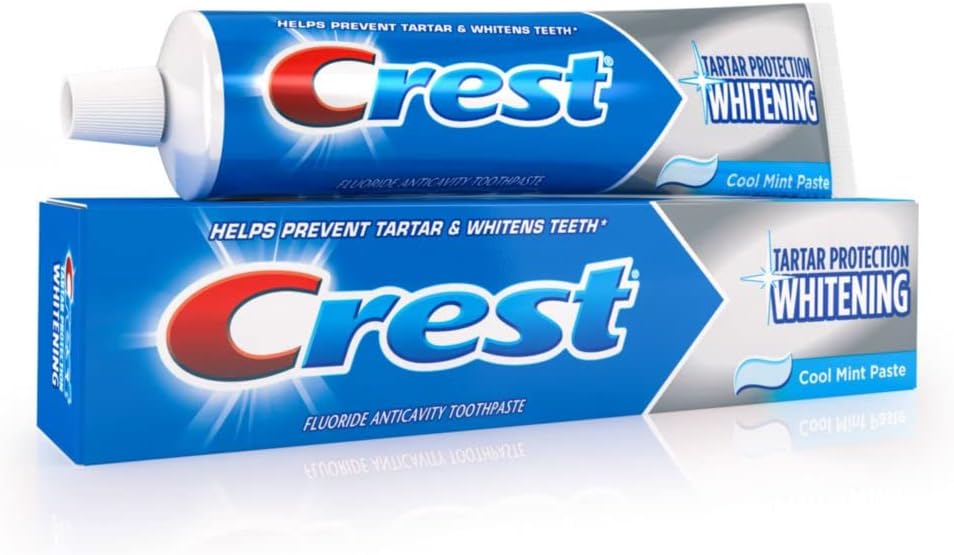 Crest Baking Soda & Peroxide Toothpaste – Mindful Dental Care for Your Nightly Wind-Down