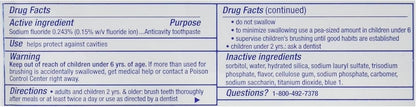 Crest Cavity Protection Toothpaste – Portable 8.2 oz Tubes for Camping Trip Dental Kits