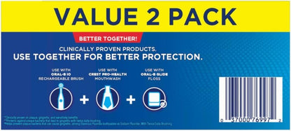 Crest Pro-Health Advanced Deep Clean Mint Toothpaste for the Whole Household, Two 5.1 oz Tubes in One Pack