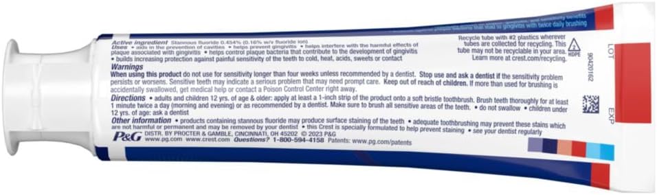 Crest Pro-Health Advanced Deep Clean Mint Toothpaste for the Whole Household, Two 5.1 oz Tubes in One Pack