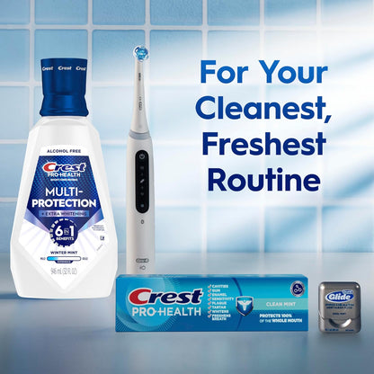 Crest Pro-Health Advanced Whitening Mouthwash – Gentle Alcohol-Free Formula for Daily Wellness
