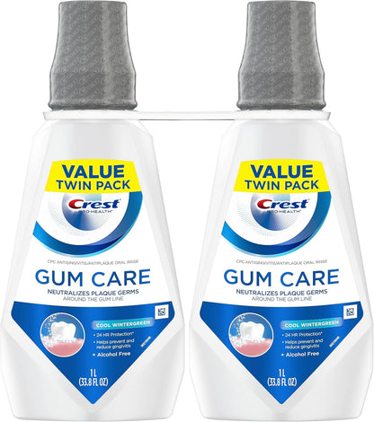 Crest Pro-Health Antibacterial Mouthwash – Mindful Gum Care for Your Morning & Evening Self-Care