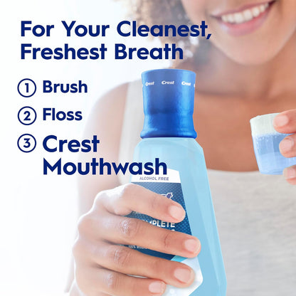 Crest Pro Health Antigingivitis Mouthwash – Calming Mint Rinse for Evening Oral Care Routines