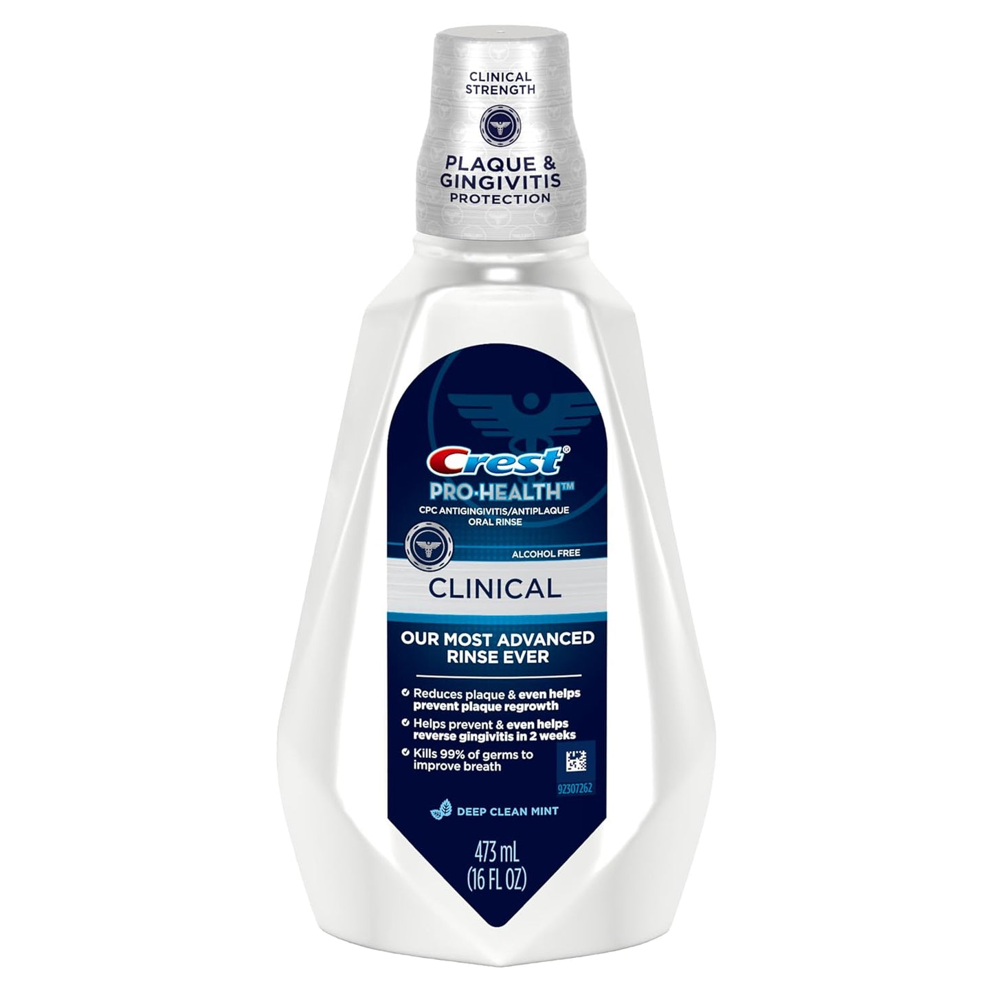 Crest Pro-Health Clinical Mouthwash – Gentle Evening Oral Care to Support Your Wellness Routine