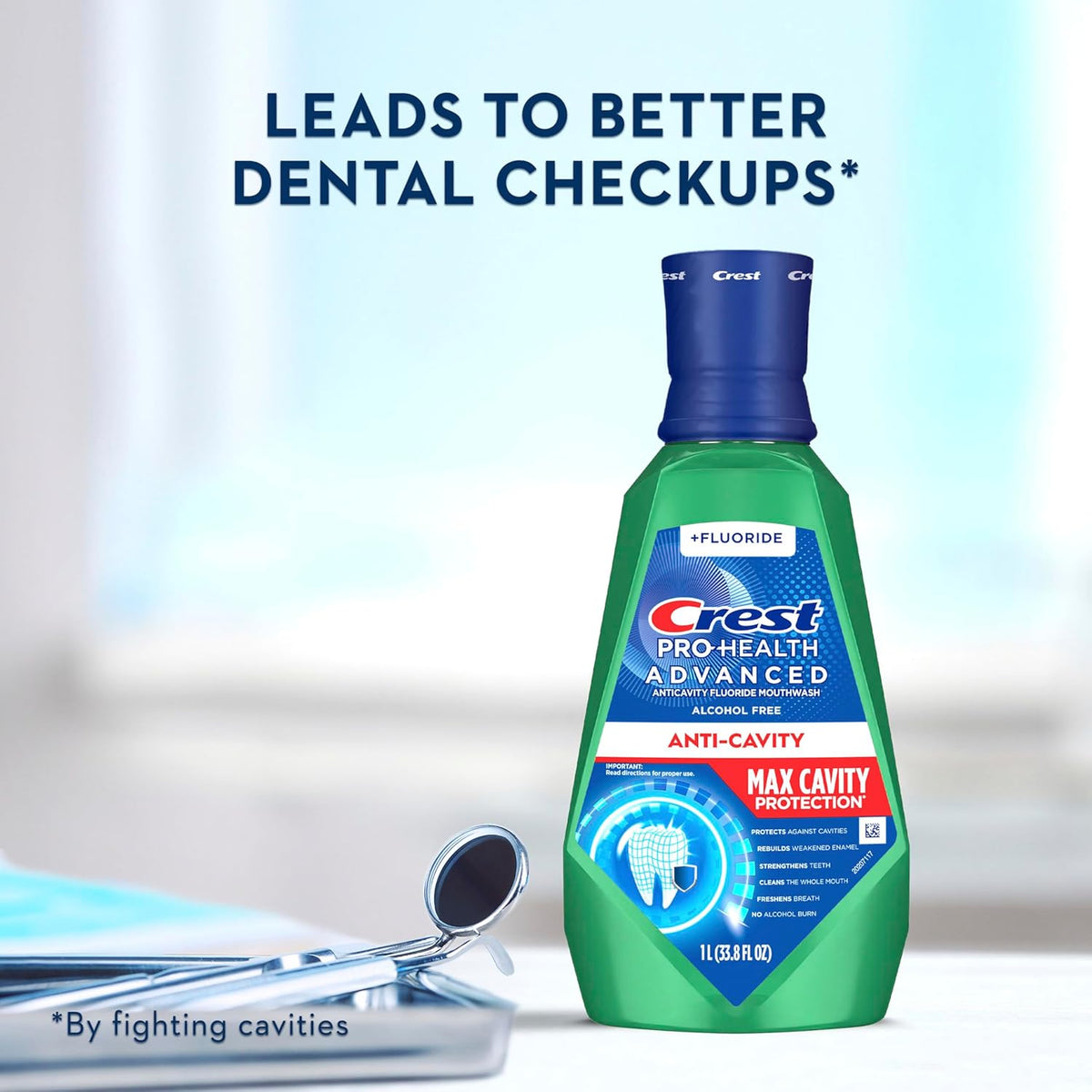 Crest Pro-Health Maximum Cavity Rinse for Post-Dental-Procedure Gentle Mouth Care