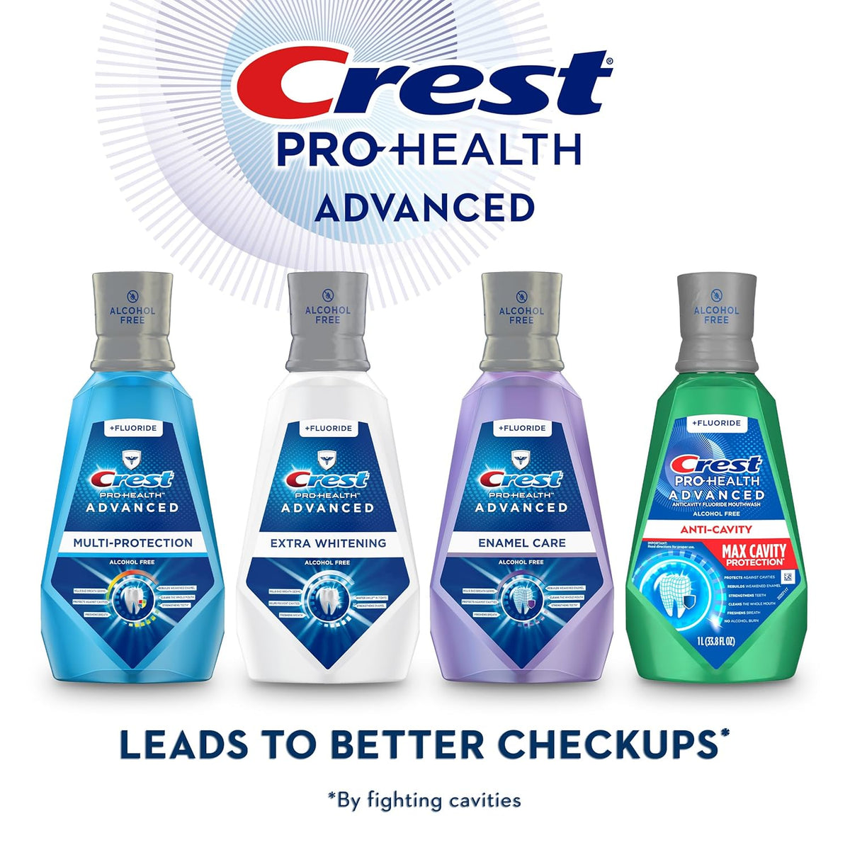 Crest Pro-Health Maximum Cavity Rinse for Post-Dental-Procedure Gentle Mouth Care