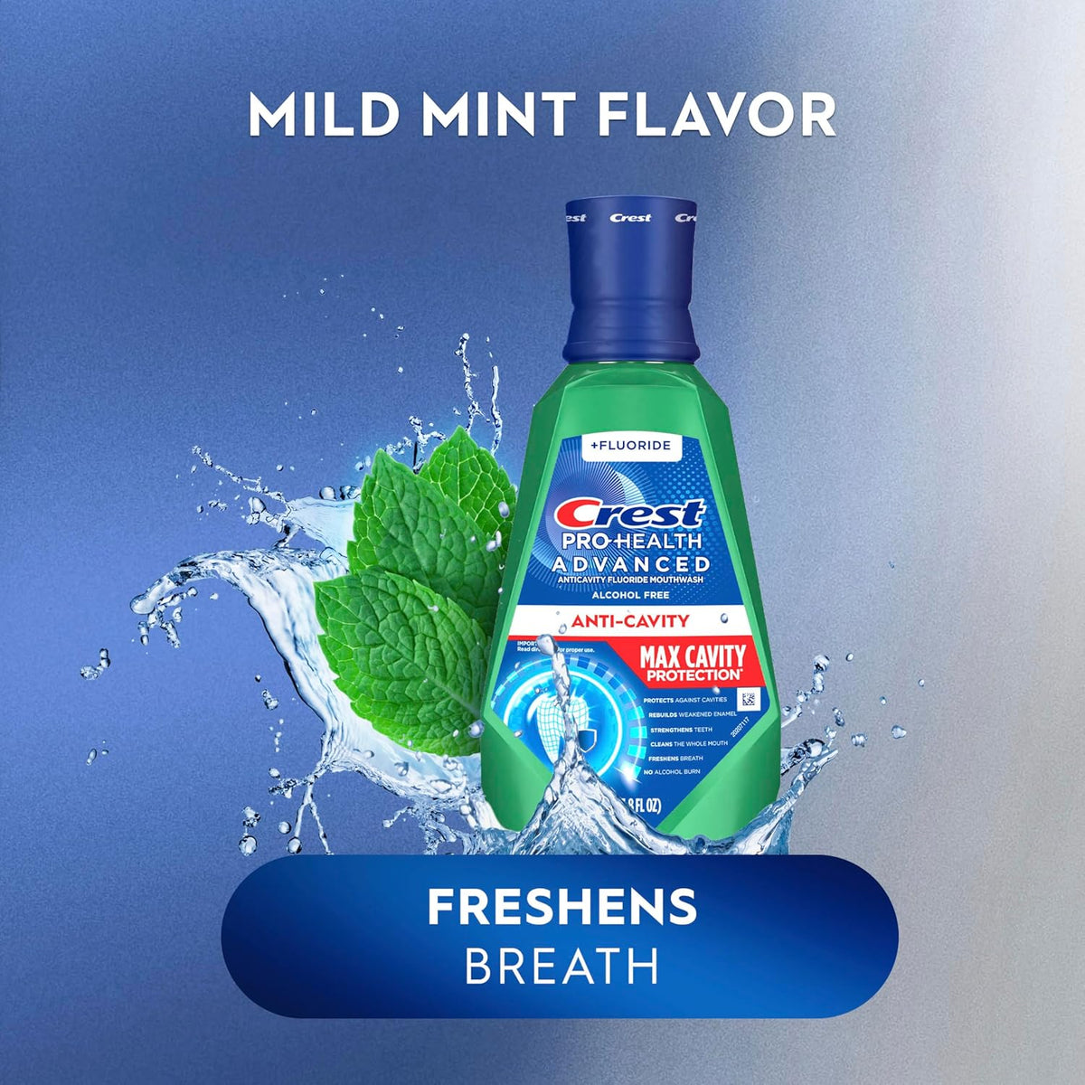 Crest Pro-Health Maximum Cavity Rinse for Post-Dental-Procedure Gentle Mouth Care