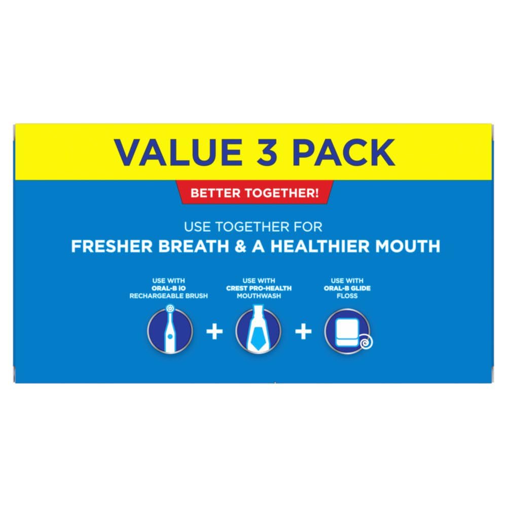Crest + Scope Whitening Toothpaste Triple Pack – Gentle Breath Freshness for Mindful Mornings