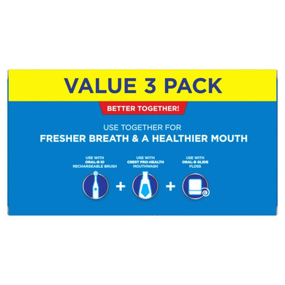Crest + Scope Whitening Toothpaste Triple Pack – Gentle Breath Freshness for Mindful Mornings