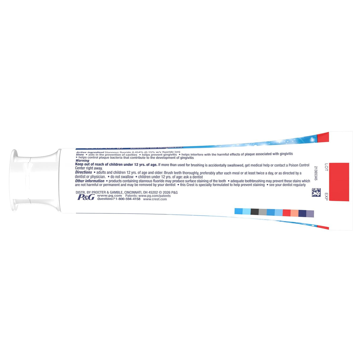 Crest Smooth Mint Toothpaste 3.3oz Triple Pack – Practical Housewarming Gift for New Homeowners