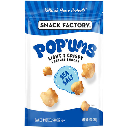 crispy pretzel crunch combined with popcorn-like airy munch-ability