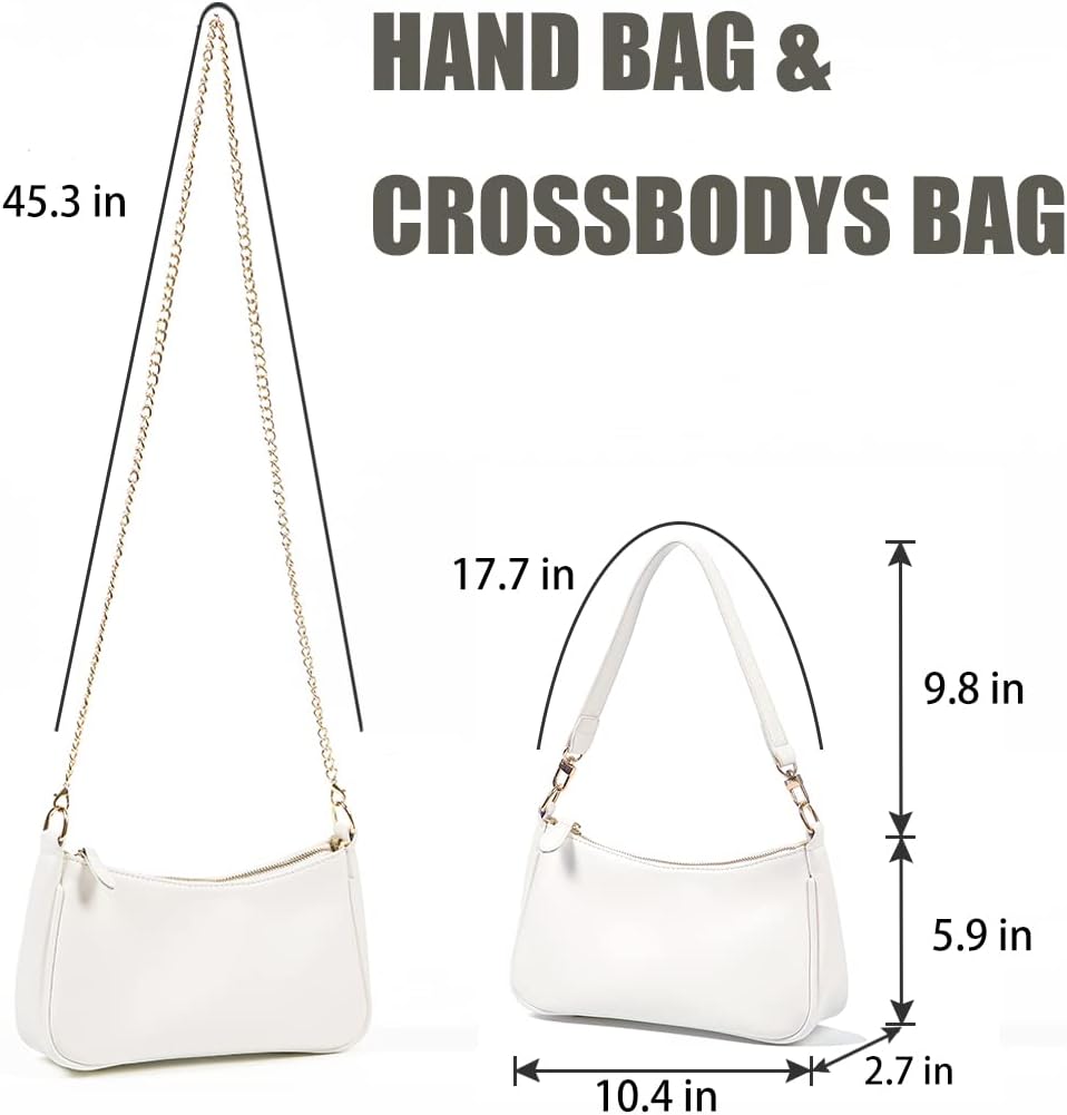 crossbody-compatible shoulder strap for hands-free carrying