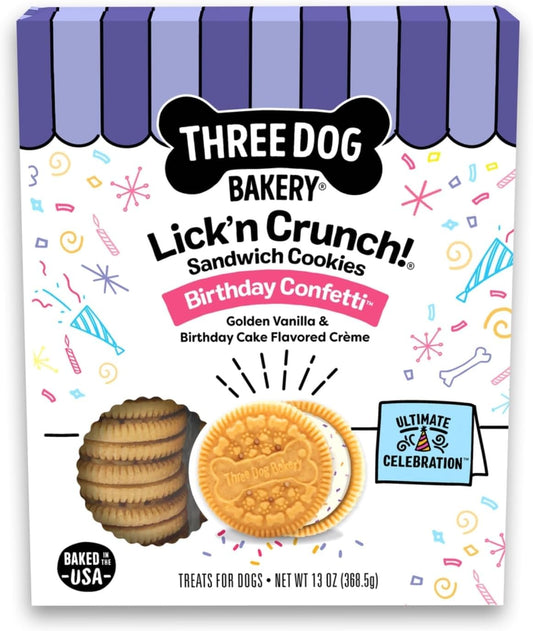 crunchy sandwich cookie form with golden vanilla cookies and flavored crème filling