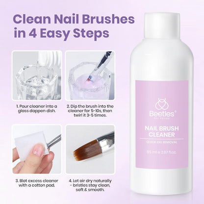 crystal-clear, non-staining solution that prevents color mixing between shades