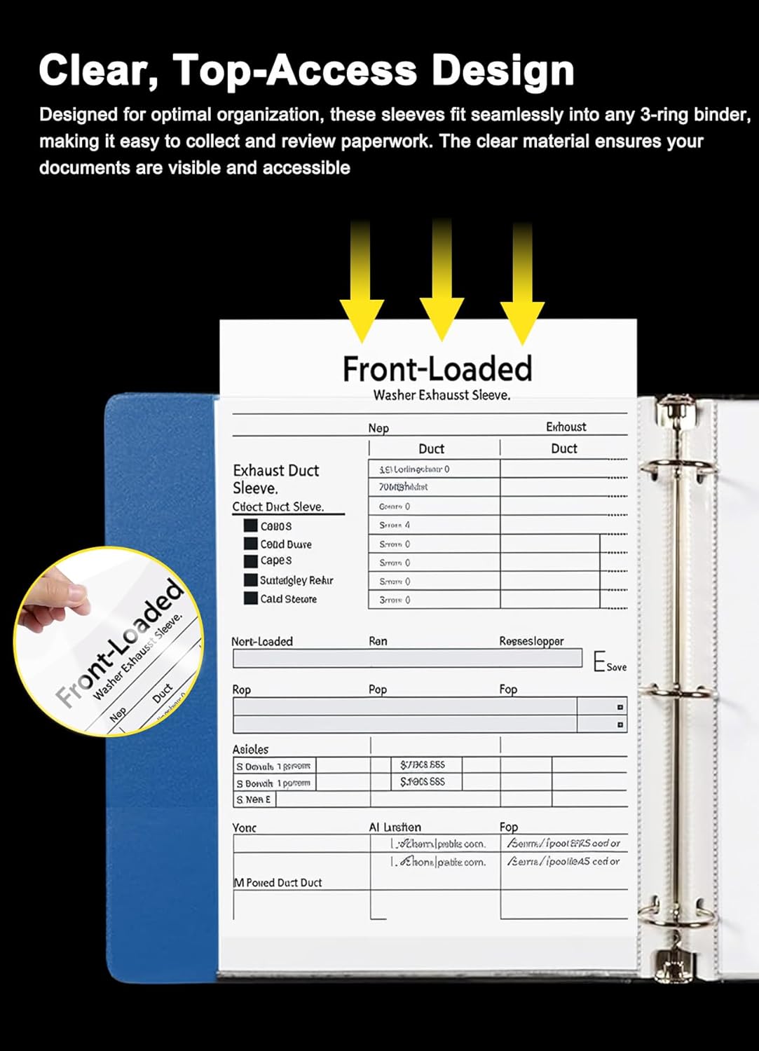 crystal-clear transparency for full document visibility