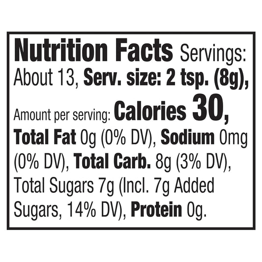 crystal finishing-sugar texture in a 3.6 oz easy-pour bottle